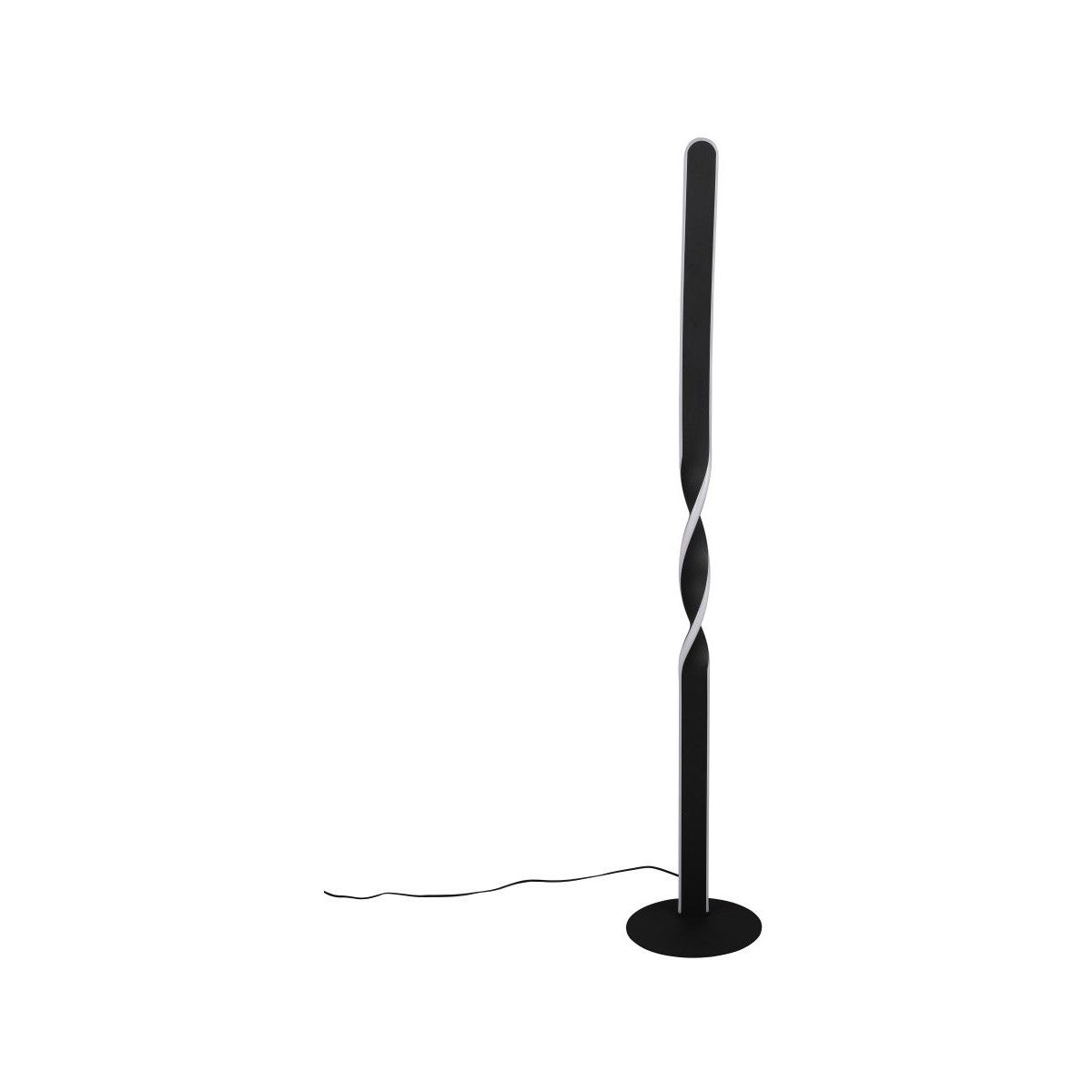 Ginko Matt Black LED Floor Lamp