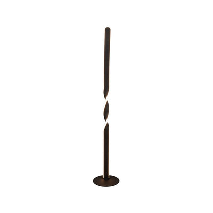 Ginko Matt Black LED Floor Lamp