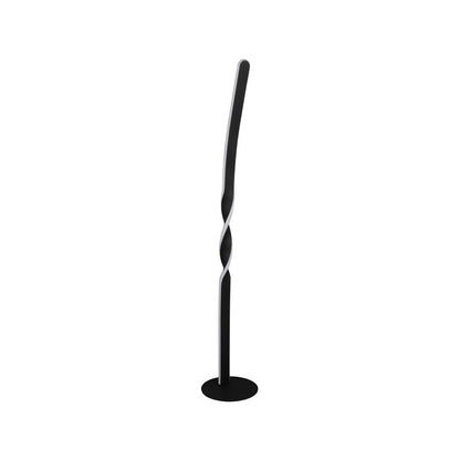 Ginko Matt Black LED Floor Lamp