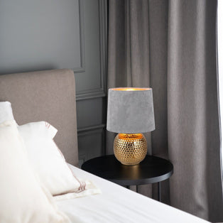 Sophia Grey Table Lamp
