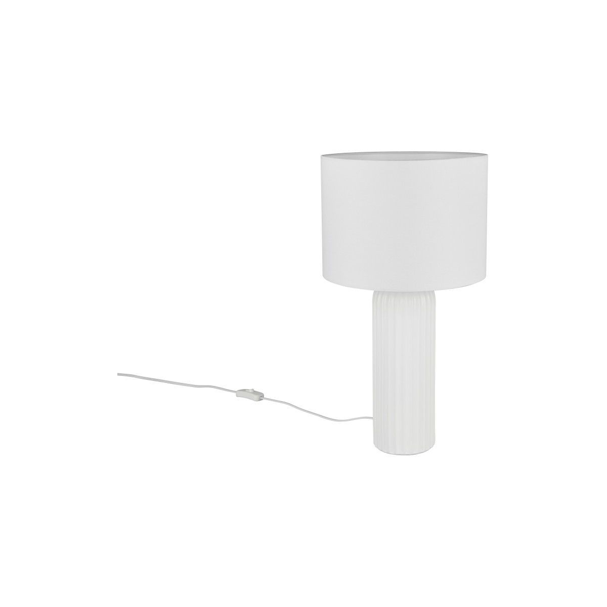 Blair Matt White Table Lamp Medium