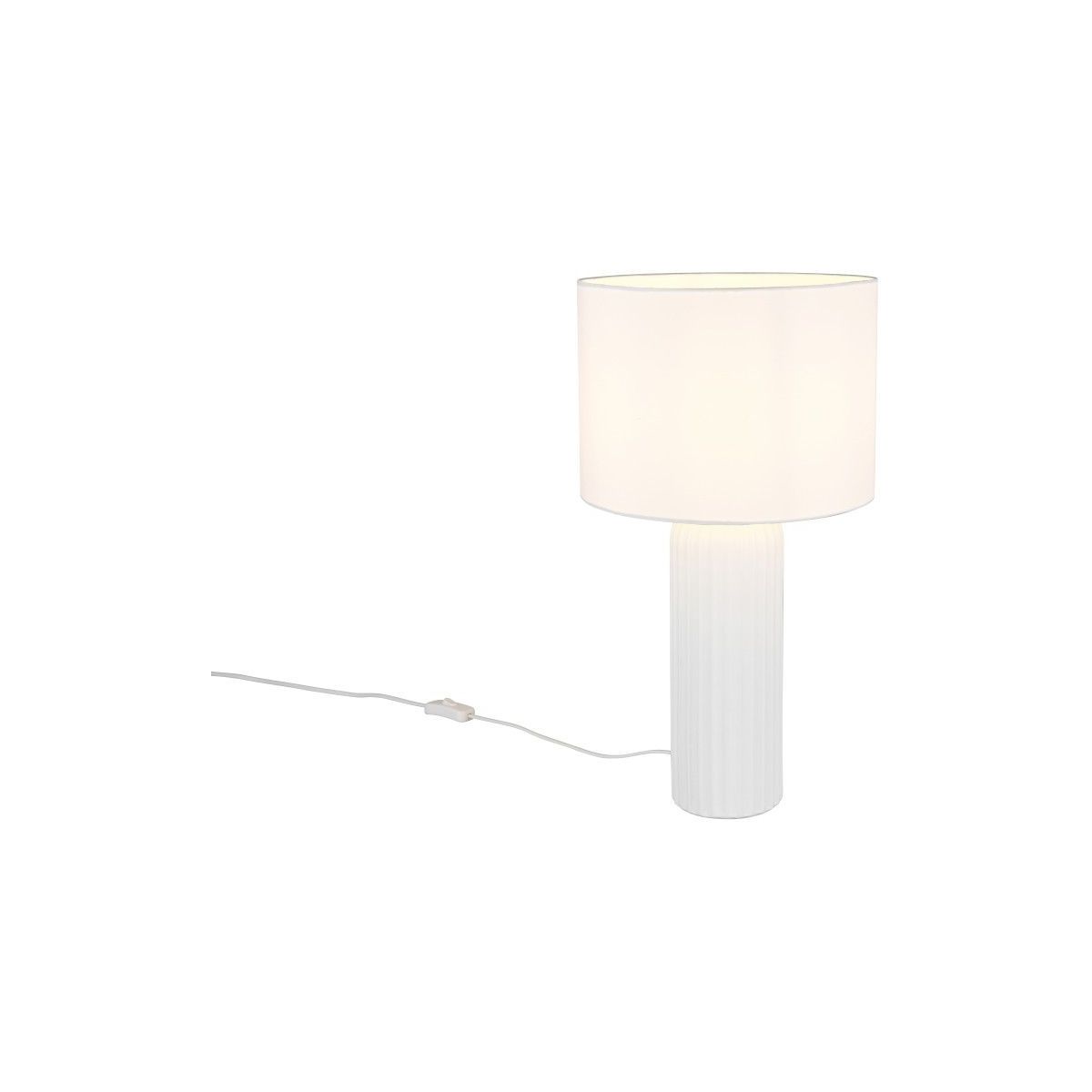 Blair Matt White Table Lamp Medium