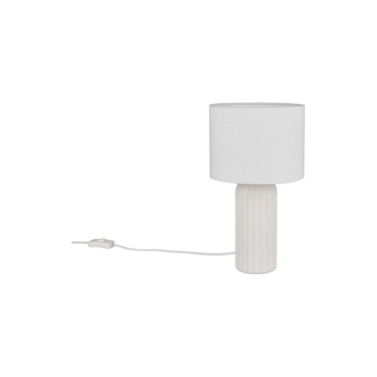 Blair Matt White Table Lamp Small