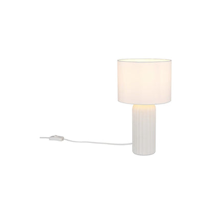 Blair Matt White Table Lamp Small