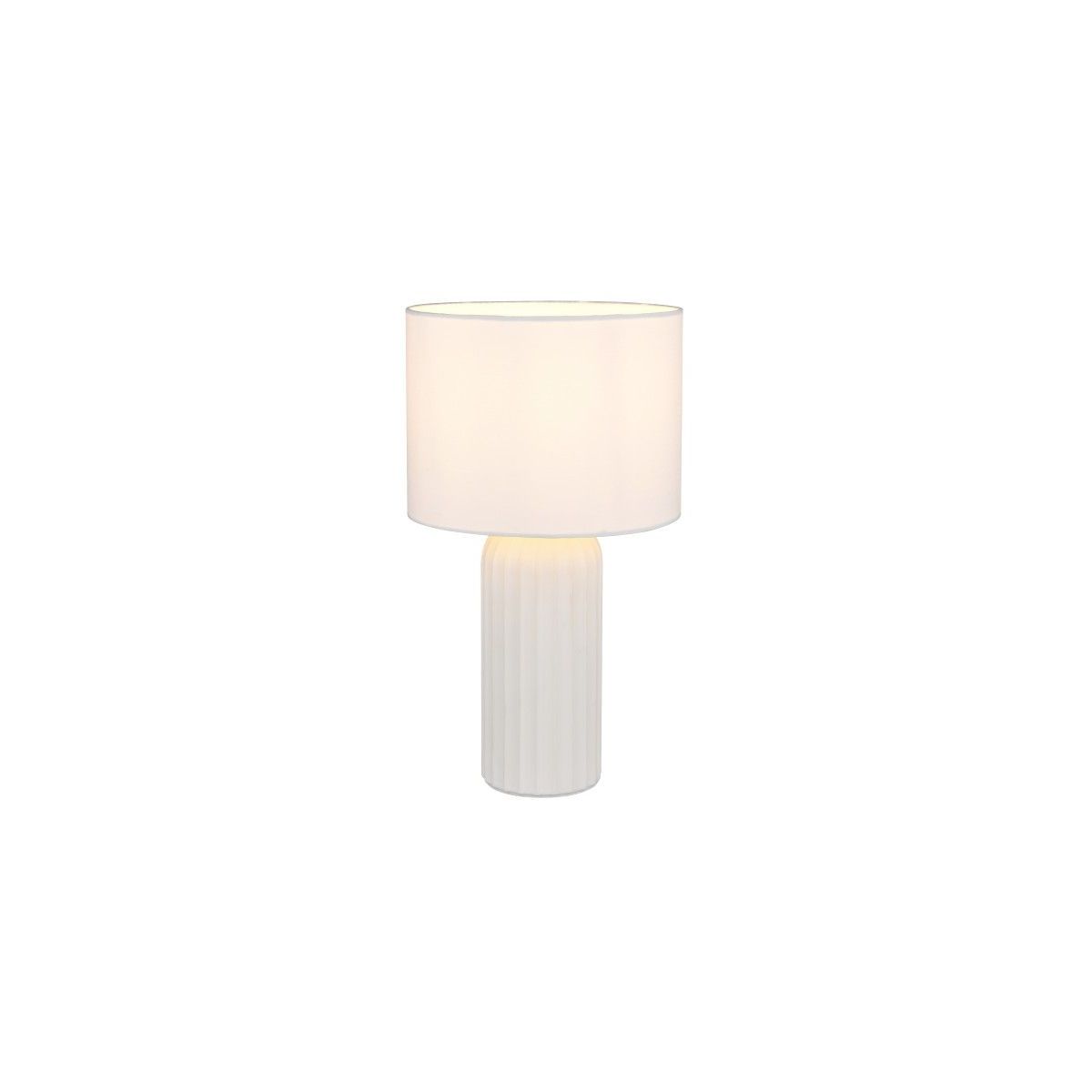 Blair Matt White Table Lamp Small