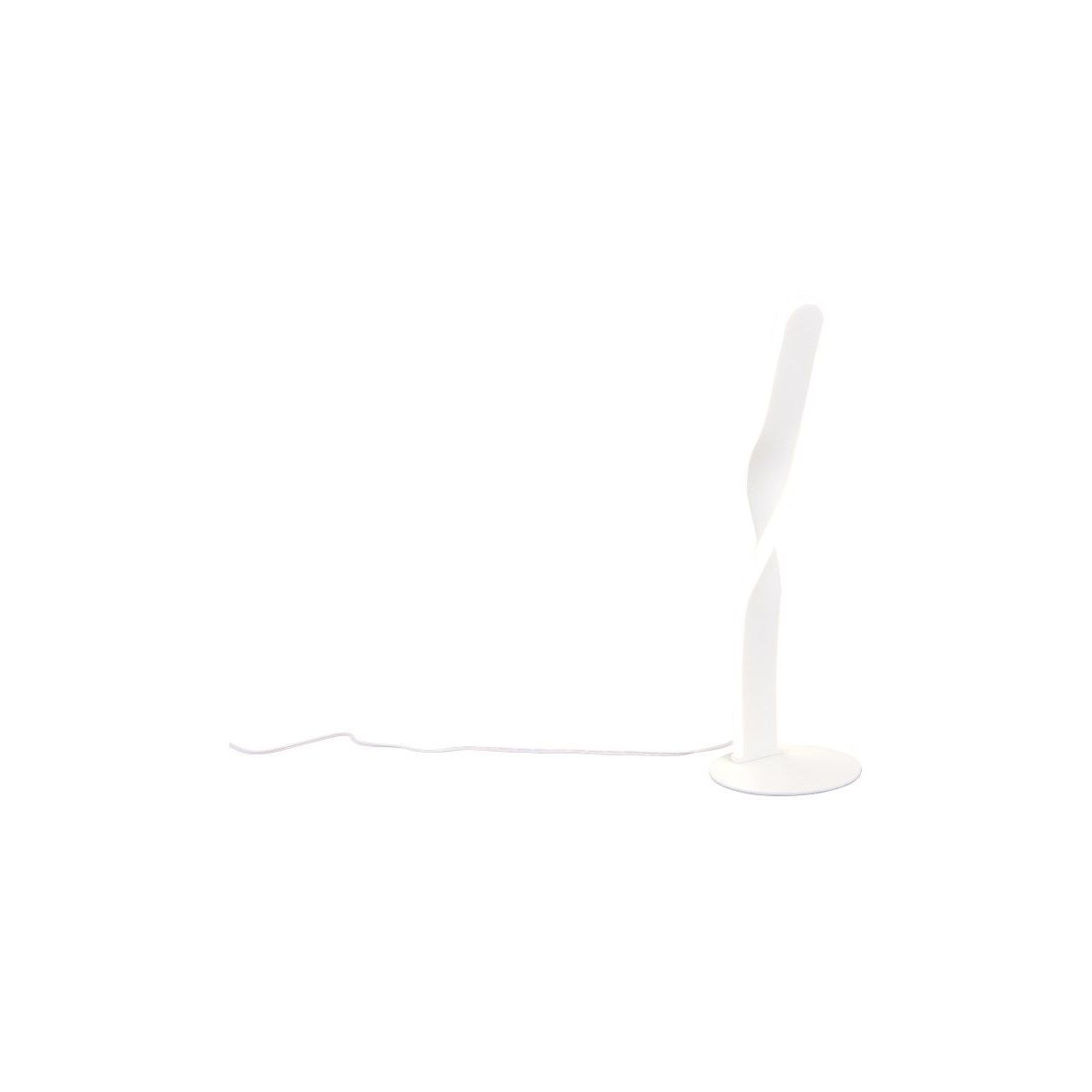 Ginko Matt White LED Table Lamp
