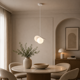 Ritual 1 Light Pendant White