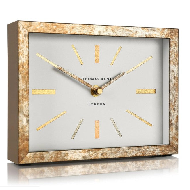 Smithfield Mantel Clock Bronze 8in