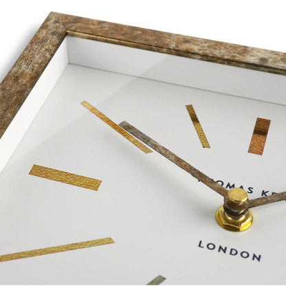Smithfield Mantel Clock Bronze 8in