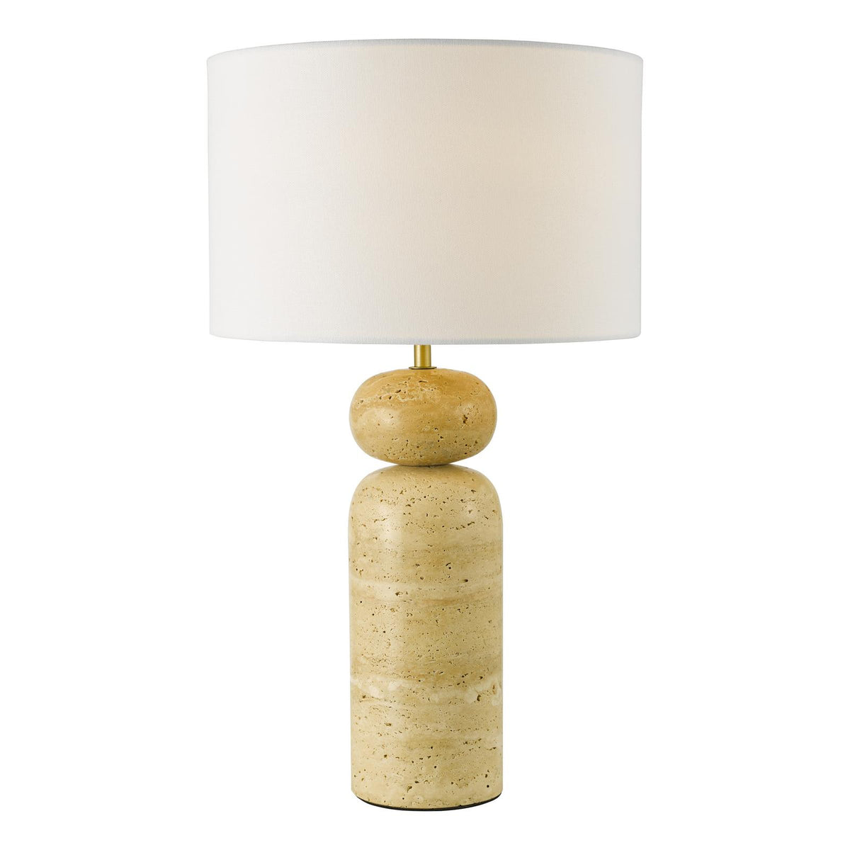 Soyala Natural Travertine Table Lamp