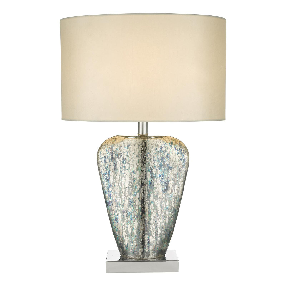 Syracuse Silver Mercury Glass Table Lamp