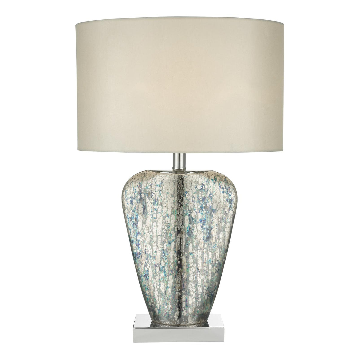 Syracuse Silver Mercury Glass Table Lamp