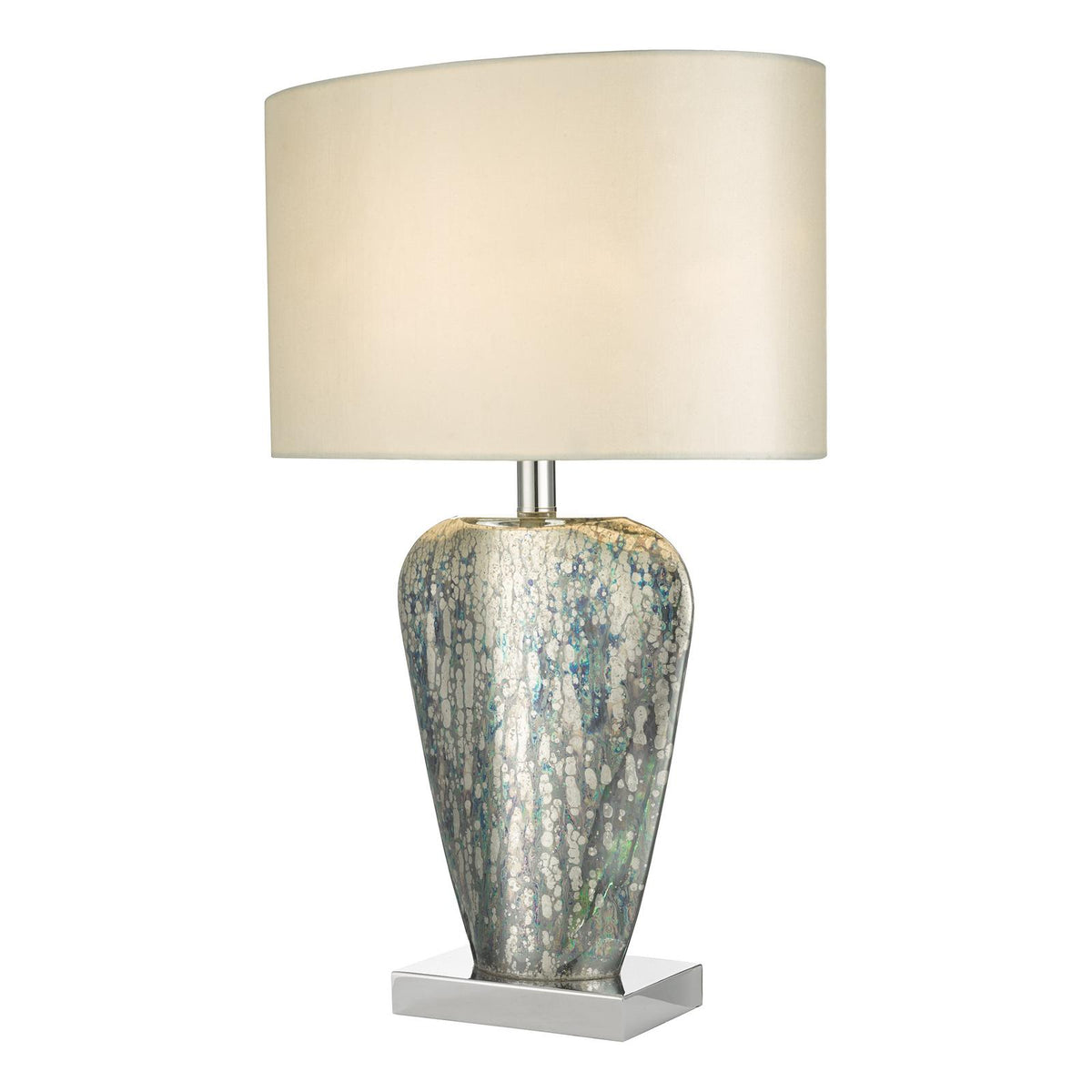 Syracuse Silver Mercury Glass Table Lamp