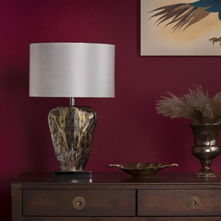 Syracuse Silver Mercury Glass Table Lamp