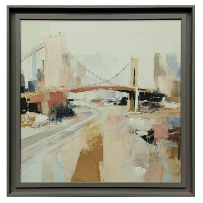 Street Vibes 60x60cm Framed Canvas