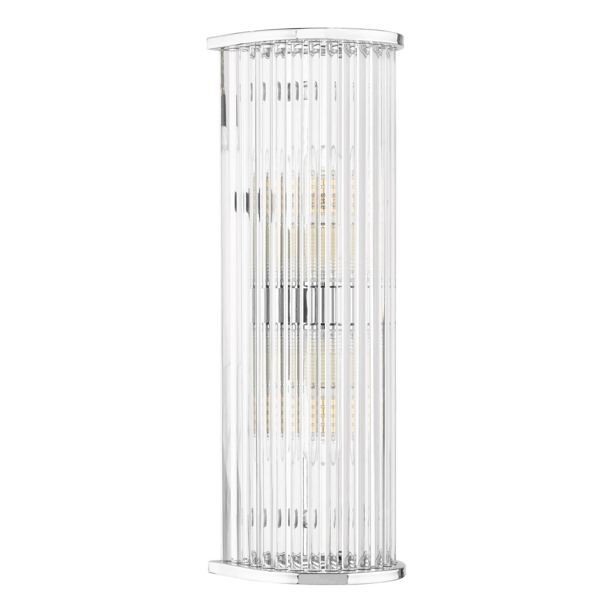 Tobiah 2 Light Bathroom Wall Light Polished Chrome IP44