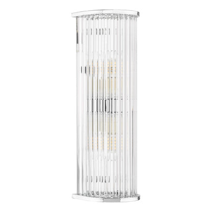 Tobiah 2 Light Bathroom Wall Light Polished Chrome IP44