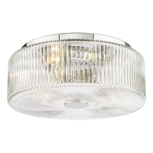 Twyman IP44 Light Bathroom Ceiling Light in Chrome