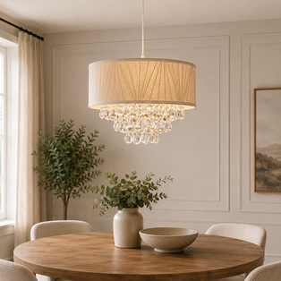 Talula Champagne & Crystal Shade