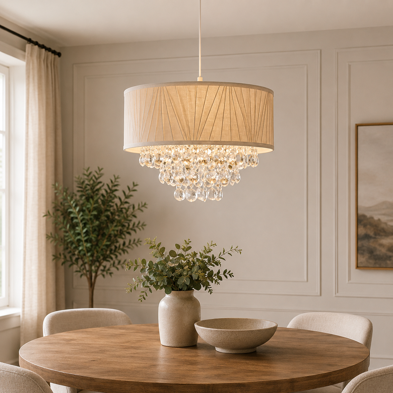 Talula Champagne & Crystal Shade