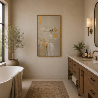 Through The Mist 60x90cm Framed Canvas Style 2