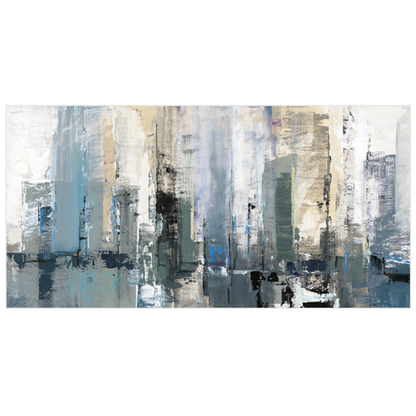 Winter Metropolis 50x100cm Canvas