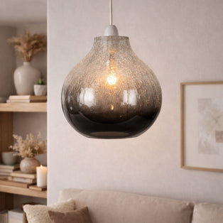 Ibbie Pendant Light Shade Smoked Glass