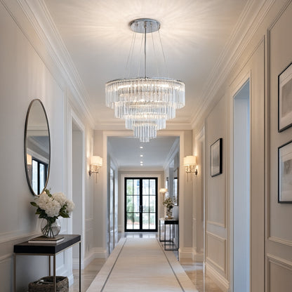 Seraphina Tiered Glass Chandelier