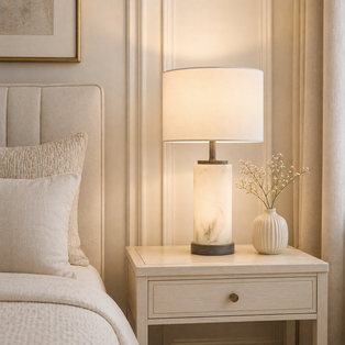 Rosalind Off White Table Lamp