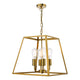 Academy Brass Lantern Ceiling Light
