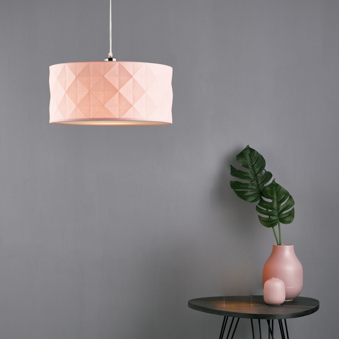 Aisha Pendant Light Shade Pink