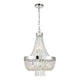 Alyssa Polished Chrome & Crystal Chandelier