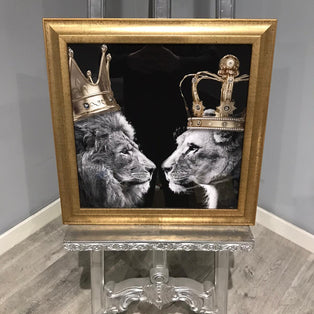 King and Queen Framed Wall Art