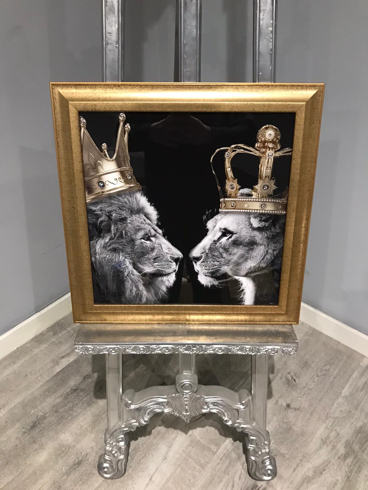 King and Queen Framed Wall Art