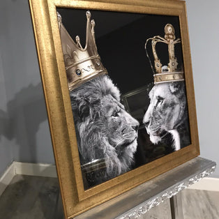 King and Queen Framed Wall Art