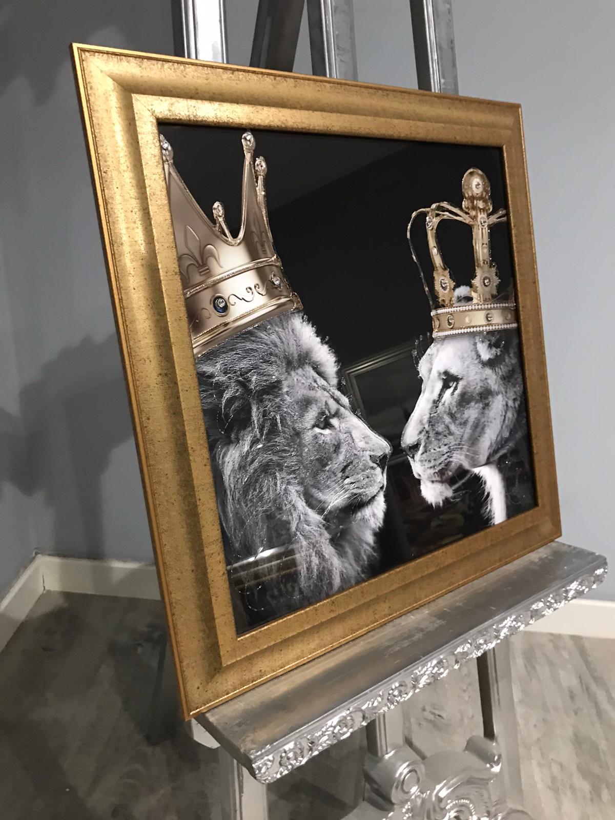 King and Queen Framed Wall Art