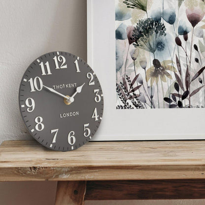 Thomas Kent Arabic Mantel Clock Dolphin