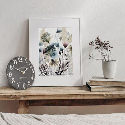 Thomas Kent Arabic Mantel Clock Dolphin