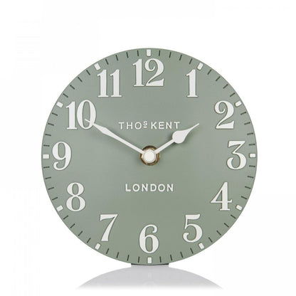 Thomas Kent Arabic Mantel Clock Seagrass