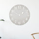 Thomas Kent 12" Arabic Wall Clock Dove Grey