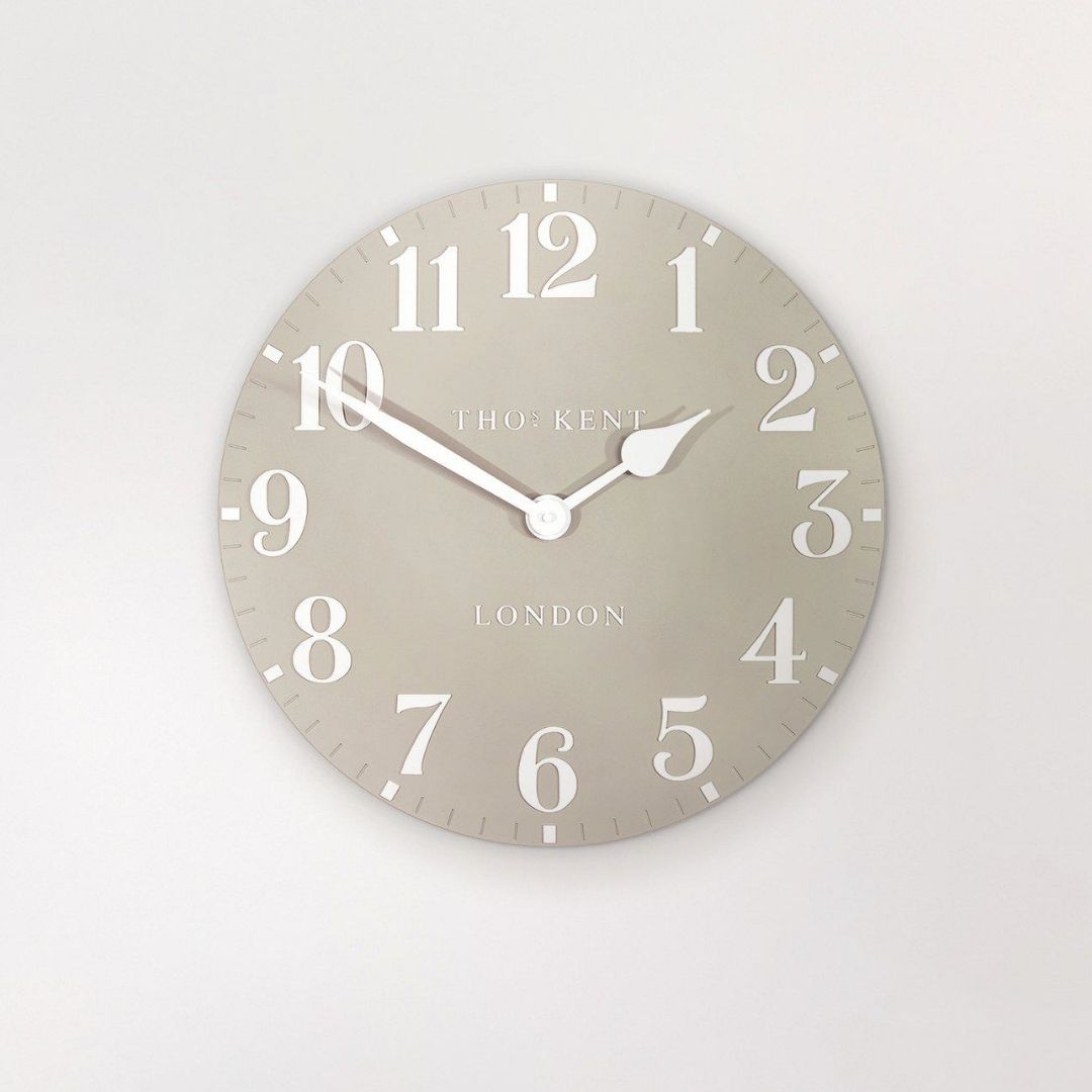 Thomas Kent 20" Arabic Wall Clock Sand