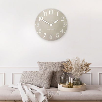 Thomas Kent 20" Arabic Wall Clock Sand