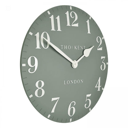 Thomas Kent 20" Arabic Wall Clock Seagrass