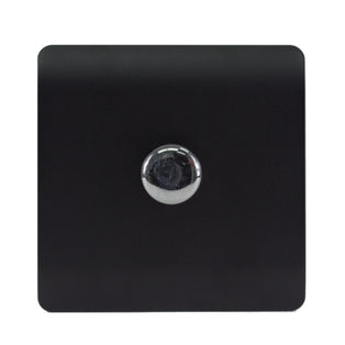 Trendi Switch 1 Gang LED Dimmer In Matt Black