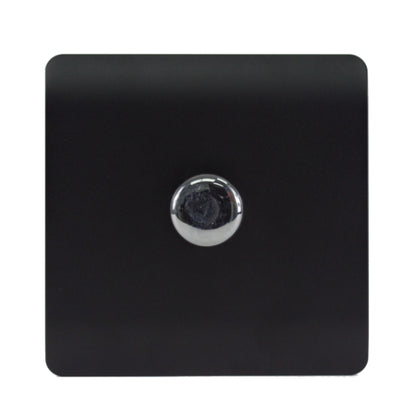 Trendi Switch 1 Gang LED Dimmer In Matt Black
