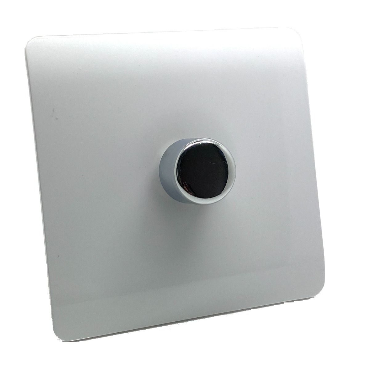 Trendi Switch 1 Gang 200 Watt LED Dimmer Light Switch in Gloss White