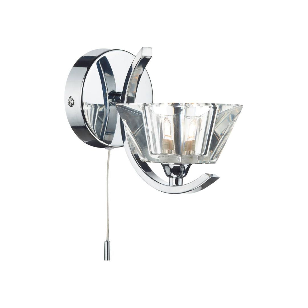 Atlas Wall Light Polished Chrome