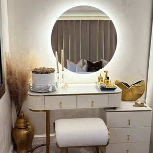 Ava Round Wall Mounted Mirror 80cm