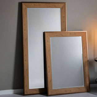 Barrington 156x79.5cm Oak Leaner Mirror