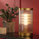 Bianka Bronze & Glass Table Lamp